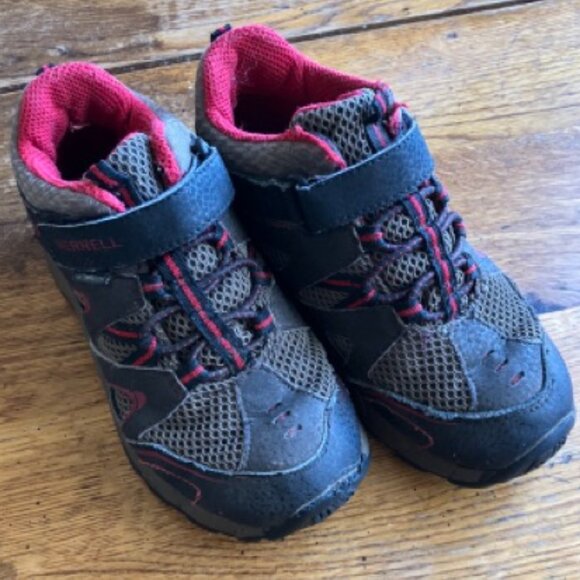 Merrell Hilltop Quick Close Waterproof Hiking Kids Boot - Picture 1 of 5